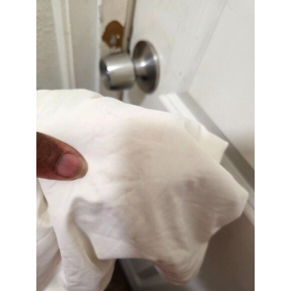 Tahari Women's Modern Essentials Sleeveless Ivory Tank Top Size XL Polyester Ble - Picture 6 of 8